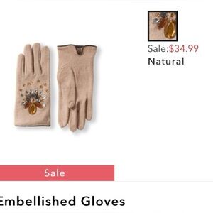 Embellished Gloves